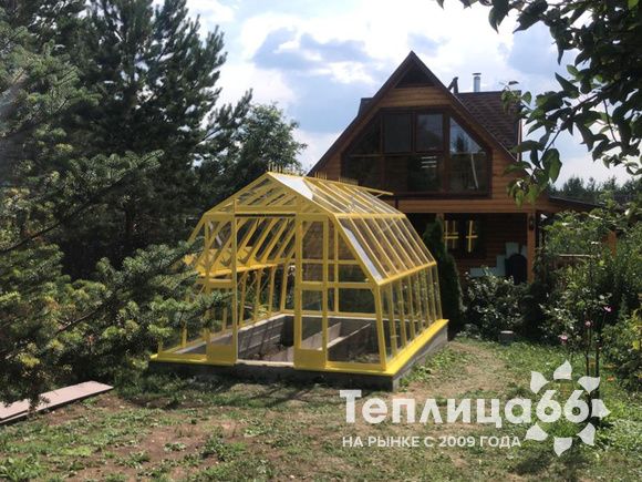 Теплица Рада Исеть под стекло 3х4 метра